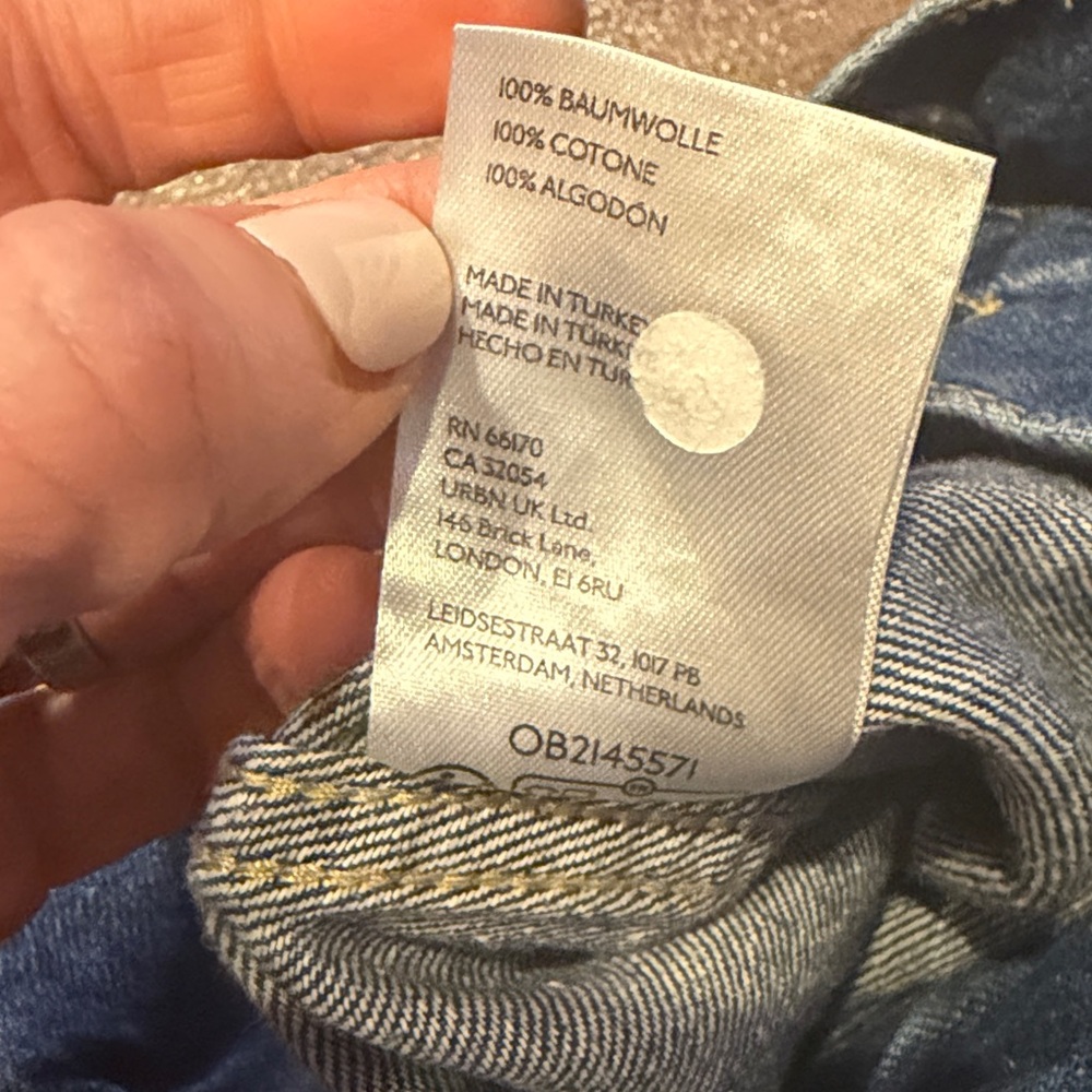 Pilcro Blue Boyfriend Jeans - Picture 6 of 7